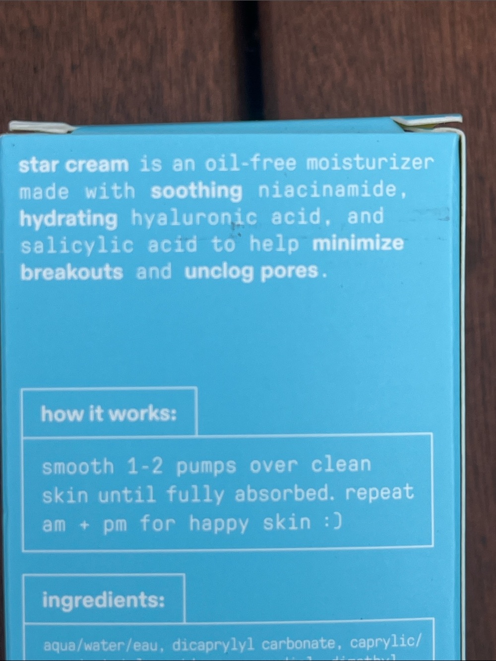 Starface Star Cream + Salicylic Acid Hydrating Moisturizer - Picture 3 of 9